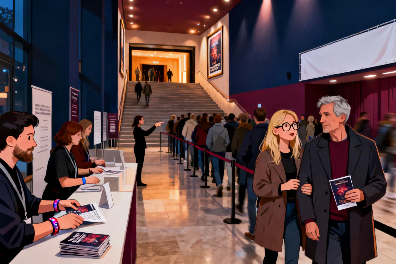 Krakowski Festiwal Kryminału KRAJM 2026 Nowa Huta — tłumy w Nowohuckim Centrum Kultury