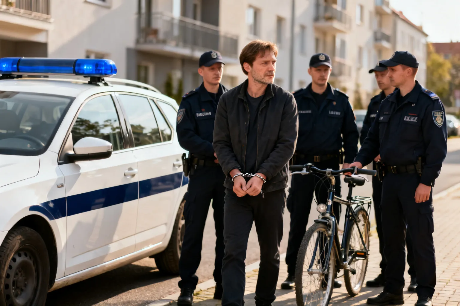 Zatrzymano 43‑latka podejrzanego o kradzież roweru w Nowej Hucie