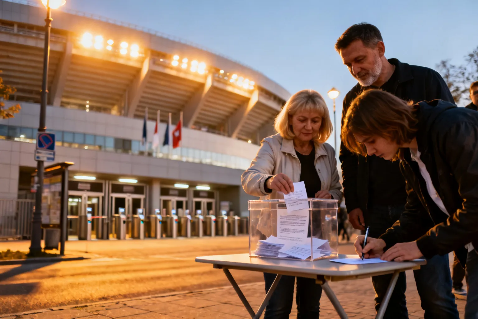 Nowy stadion Hutnika Nowa Huta — kibice zbierają podpisy, radni wytyczyli kierunek działań