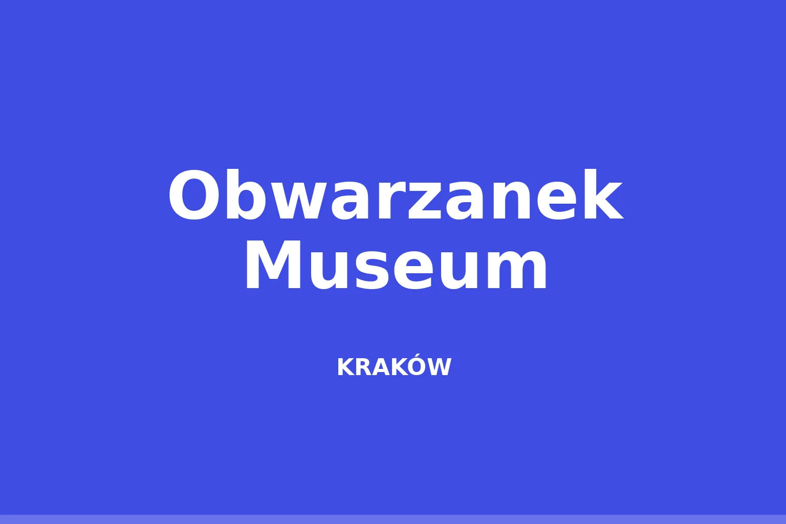 Obwarzanek Museum