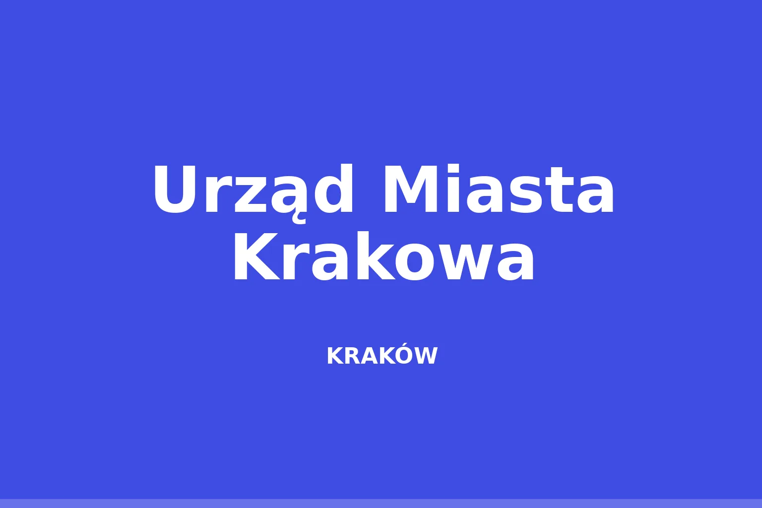 Urząd Miasta Krakowa