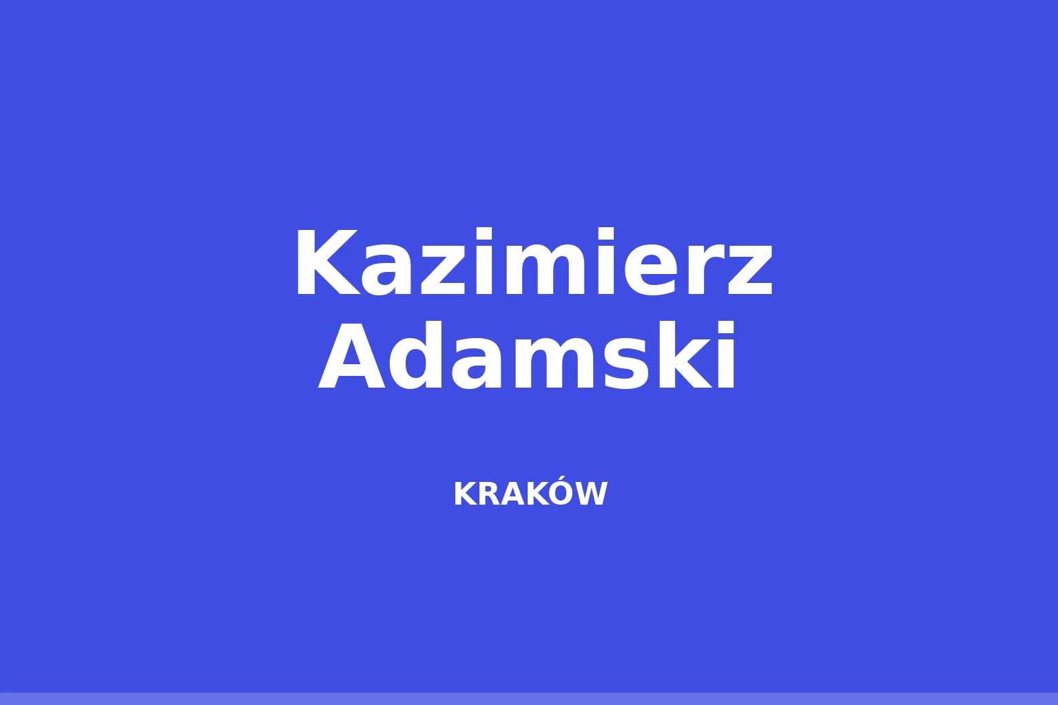 Kazimierz Adamski (rzeźbiarz)
