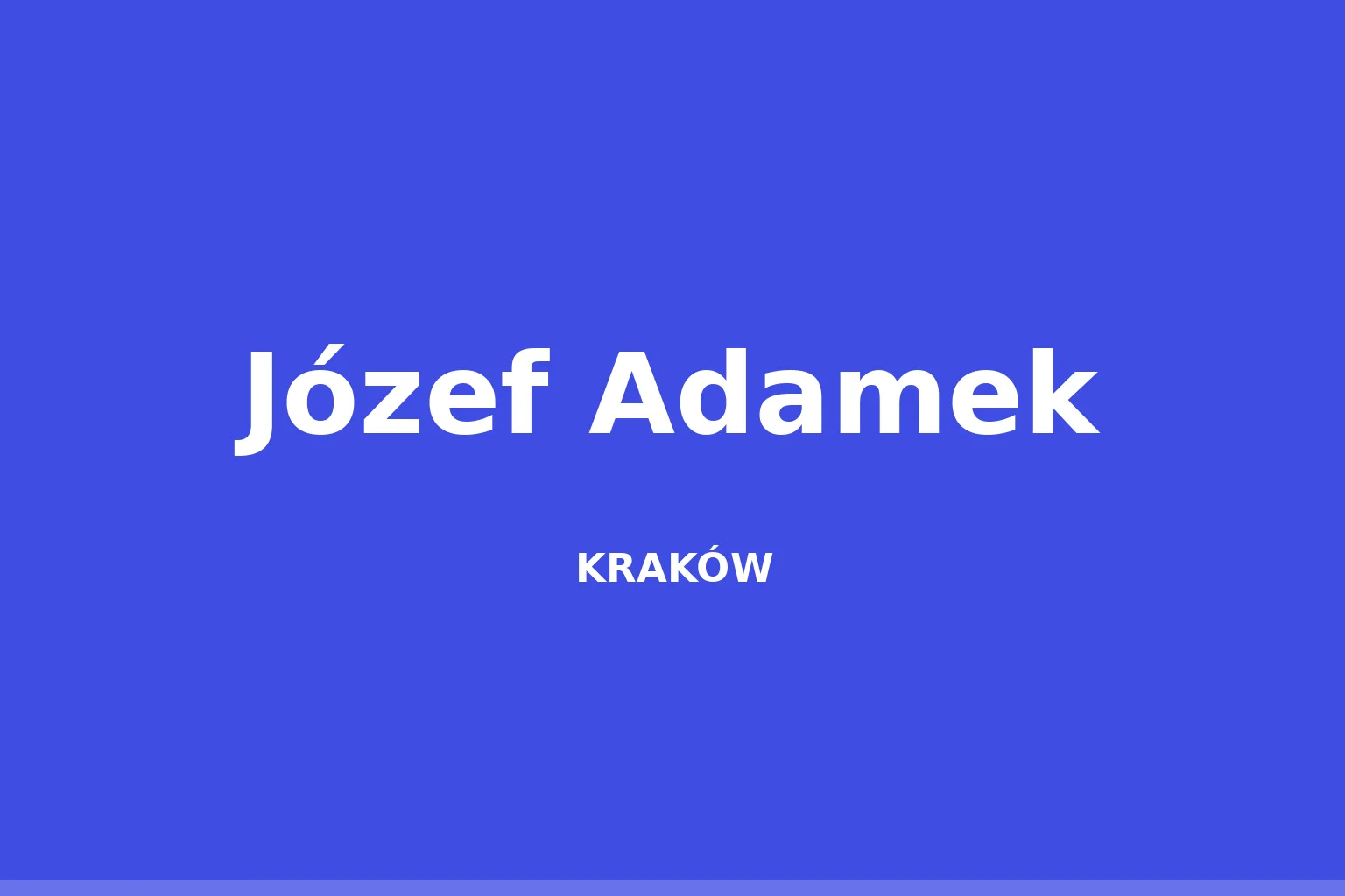 Józef Adamek (piłkarz)
